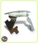 اسکوپ پروانه ای سنگ و سرامیک 3 سانت ورق 9 میل