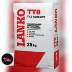 چسب کاشی پودری سفید لانکو Lanko TTB کیسه 25 کیلوگرم