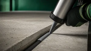 اجرای ماستیک پلی یورتان در درز بتن